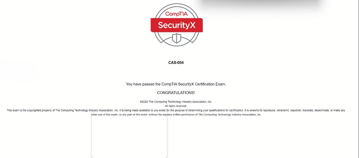 CompTIA CAS-004-1