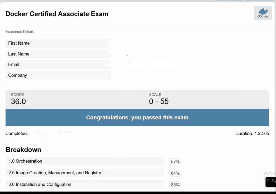 DCA - Docker Certified Associate