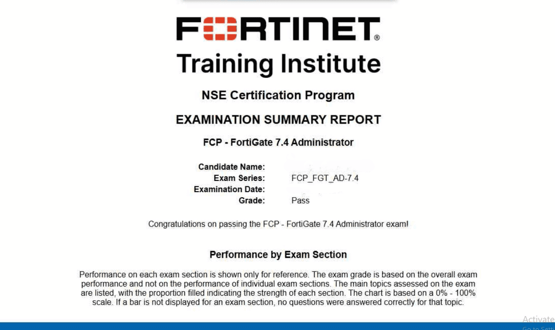 Fortinet FCP_FGT_AD-7.4-4