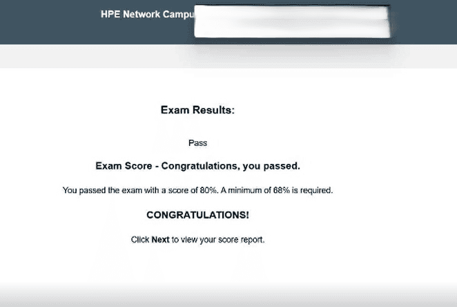 HPE6-A85