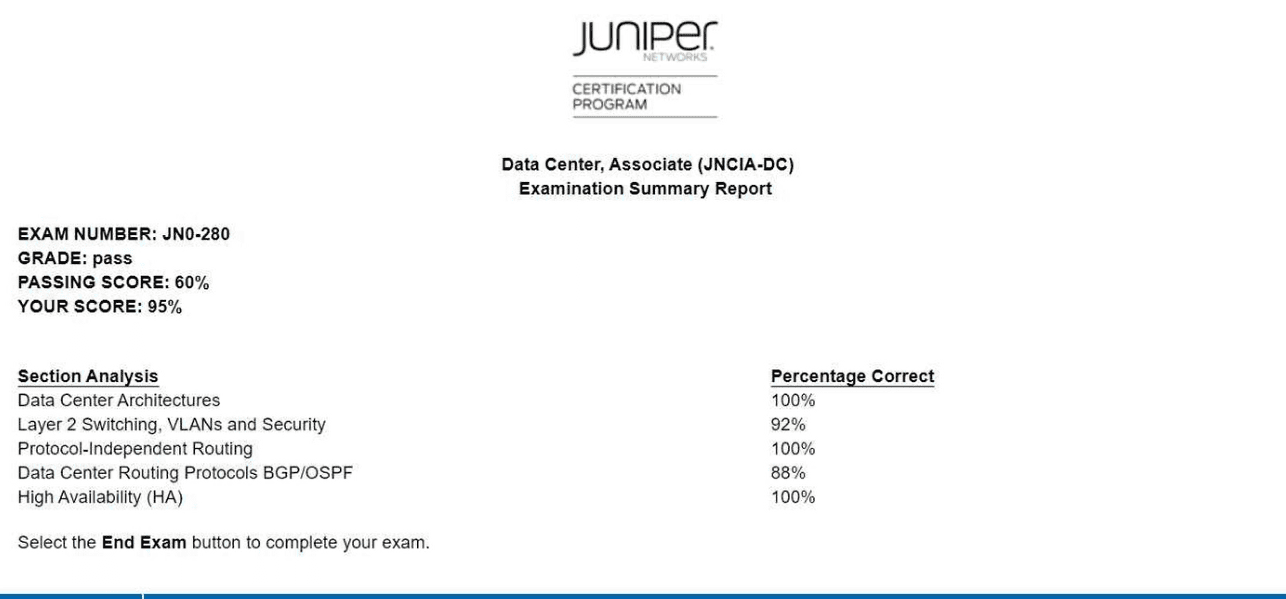 JUNIPER JN0-280