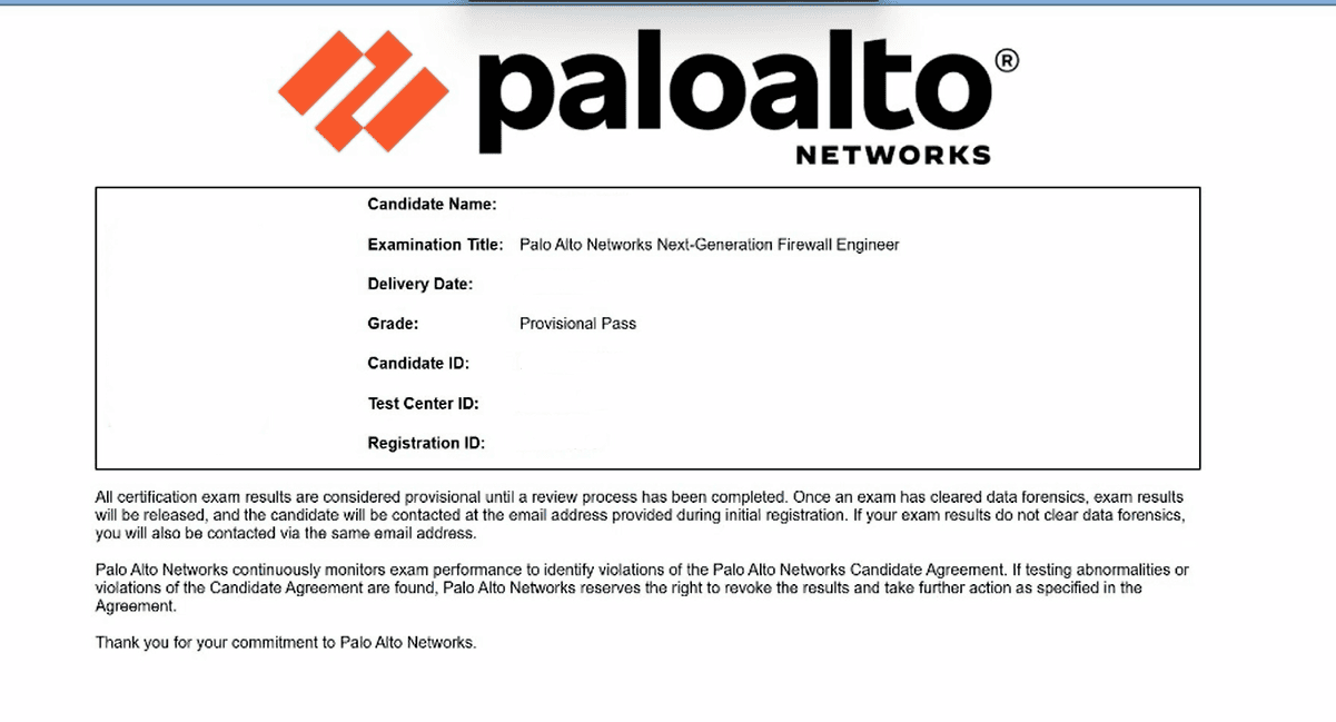 Paloalto Networks NGFW-Engineer