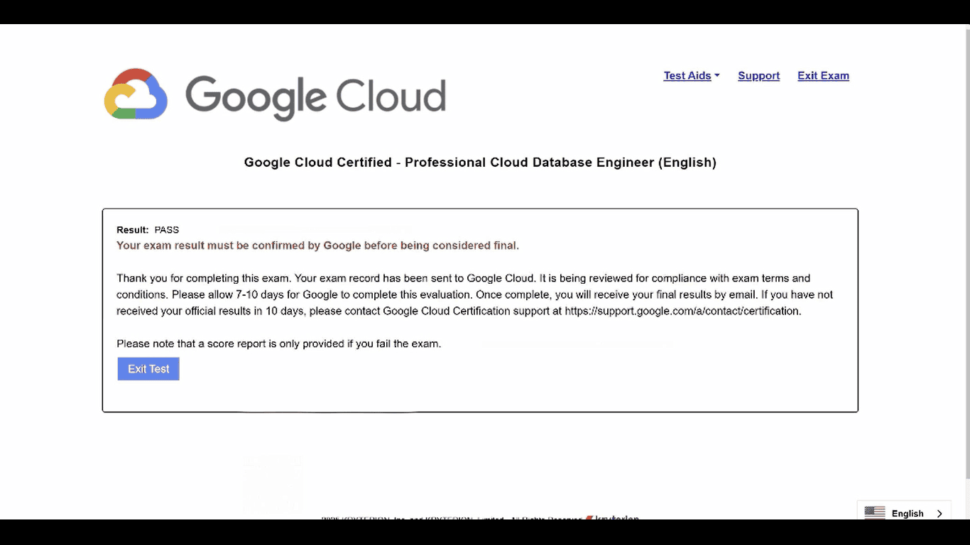 Google Professional-Cloud-Database-Engineer